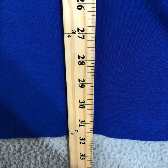 Polo Ralph Lauren Shirt Men 2XL XXL Blue Solid Preppy Golf Embroidered Pony - Picture 13 of 13